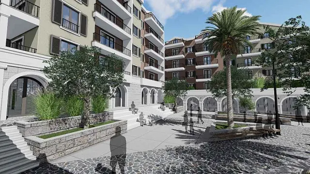 Wohnungen in neuem Komplex in Tivat — photo 14