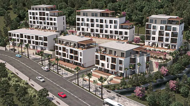 Wunderschöne Apartments im Tivat-Komplex