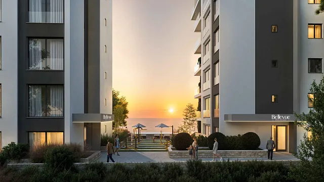 Apartments in Bar mit Pool und atemberaubendem Meerblick — photo 21