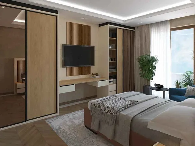 Townhouses and villas in Rezevici in a residential Premium complex with underground parking and swimming pools — photo 17