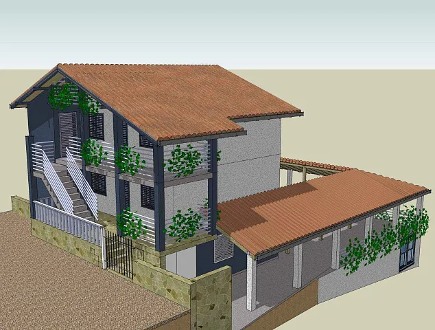 Unfinished house in the quiet area of Kotor — photo 11
