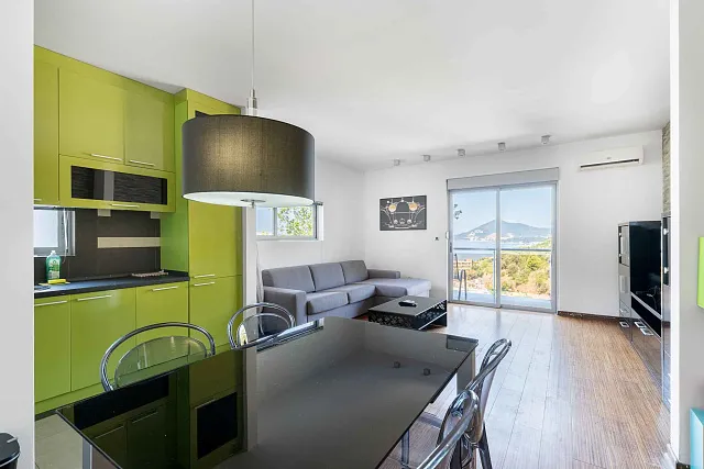 Ein-Zimmer-Apartment in einer Anlage mit Schwimmbad in Pržno — photo 4