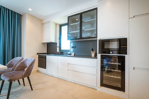 Neue Wohnanlage in erster Linie, Becici