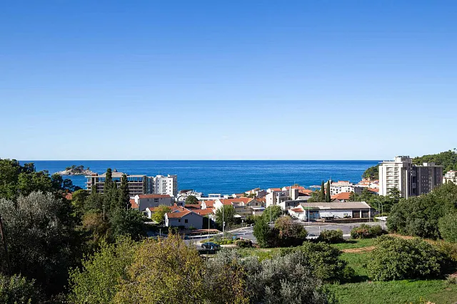 Duplex-Wohnung mit Mittelmeersicht in Petrovac, 104 m² — photo 15