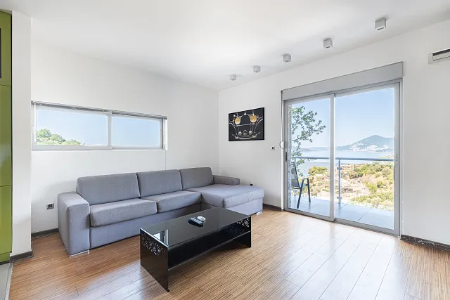 Ein-Zimmer-Apartment in einer Anlage mit Schwimmbad in Pržno
