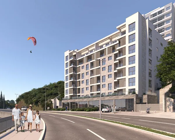 Luxuriöse Apartments in Bečići mit direktem Meerblick — photo 4