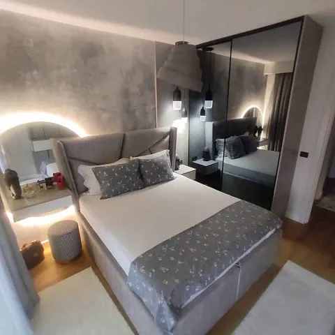 3-Zimmer-Wohnung mit Meerblick in Bečići — Neubau, Garage inklusive