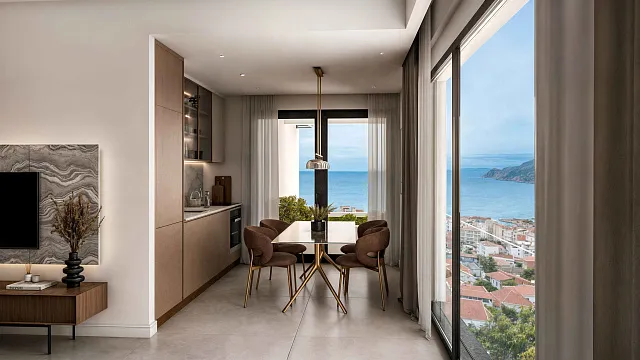 Apartments in Bar mit Pool und atemberaubendem Meerblick — photo 14