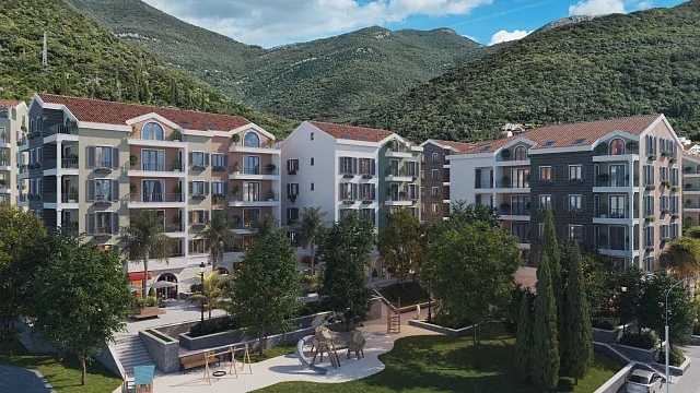 Wohnungen in neuem Komplex in Tivat — photo 24