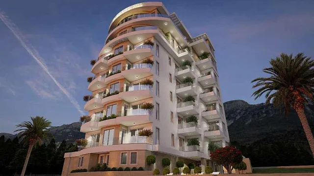 Apartments in neuem Komplex mit Pool und Spa in Becici — photo 4
