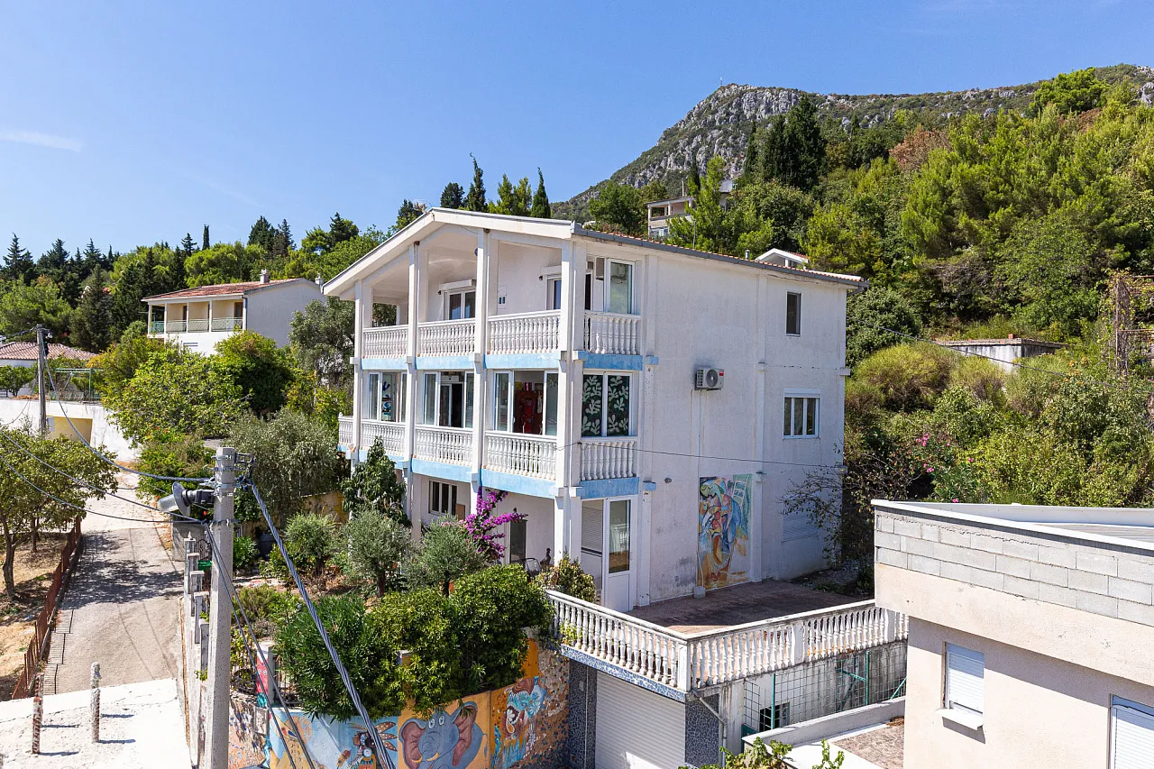 415 m² House in Mišići, Bar — Panoramic Sea View, French Style