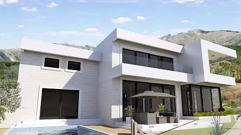 Zu verkaufen Villa mit Panoramablick auf das Meer in Blizikuce 