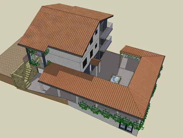 Unfinished house in the quiet area of Kotor — photo 10