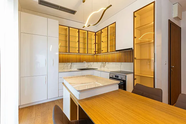 Penthouse in einem Neubau in Becici in der Nähe des Meeres — photo 30