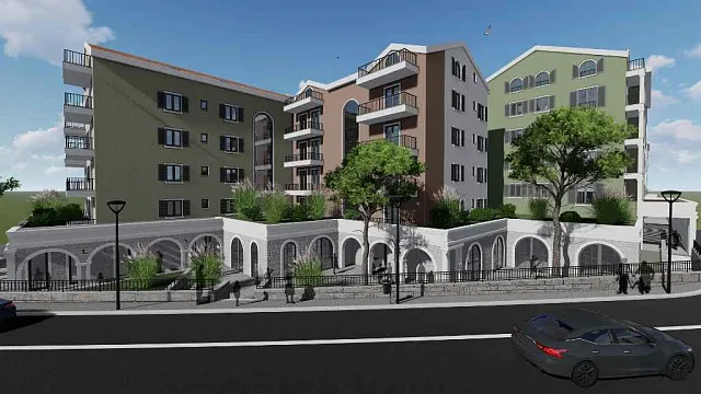 Wohnungen in neuem Komplex in Tivat — photo 20
