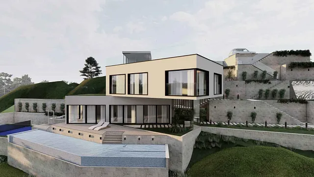 Grundstück in Herceg Novi mit genehmigtem Projekt — photo 4