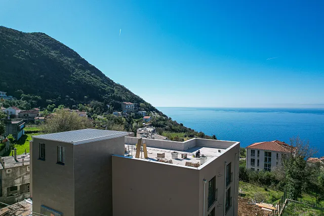 Modernes Boutique-Hotel mit Panoramablick auf das Meer in Seoce, Budva — photo 5