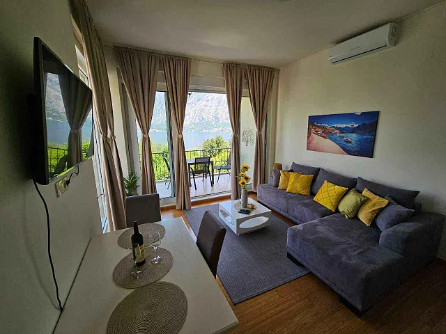 Geräumiges Apartment mit 1 Schlafzimmer in Prcanj — photo 8