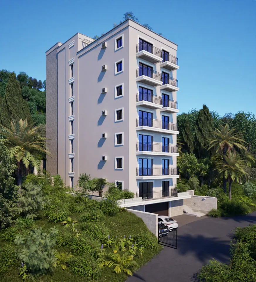 Moderne Neubauwohnungen mit Meerblick in Bečići