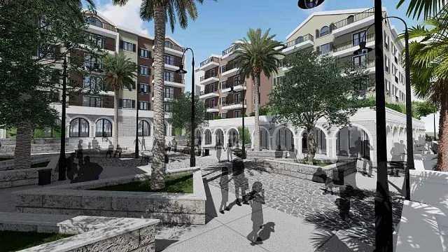 Wohnungen in neuem Komplex in Tivat — photo 13