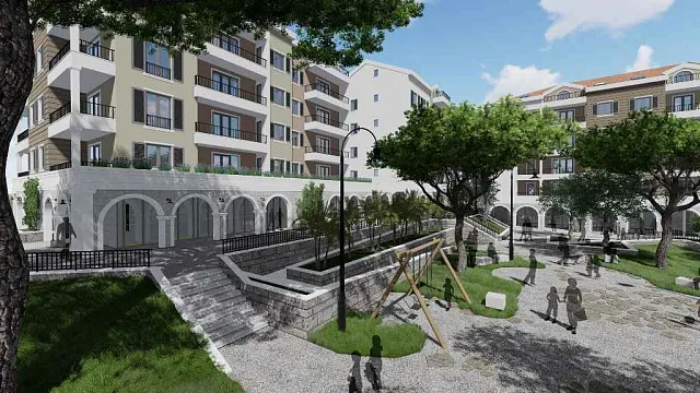 Wohnungen in neuem Komplex in Tivat — photo 10