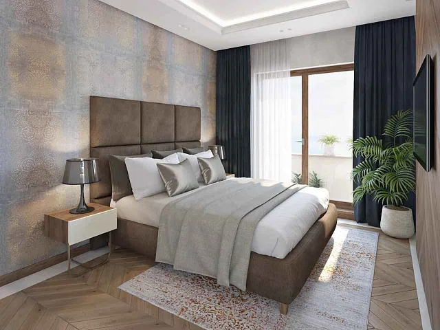Townhouses and villas in Rezevici in a residential Premium complex with underground parking and swimming pools — photo 44