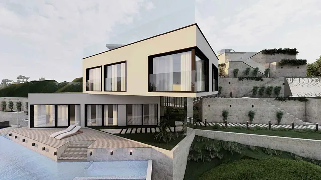 Grundstück in Herceg Novi mit genehmigtem Projekt — photo 6
