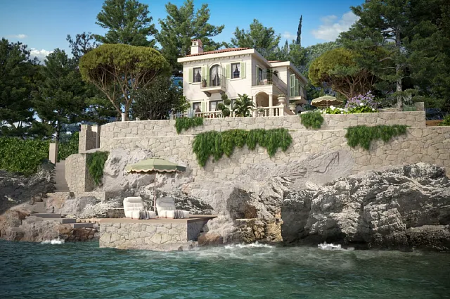 EXKLUSIVER VERKAUF – LUXUSVILLA MIT PRIVATSTRAND, MIRIŠTE (LUŠTICA) — photo 14