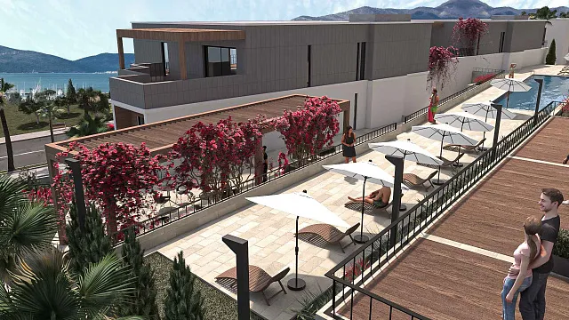 Wunderschöne Apartments im Tivat-Komplex — photo 9