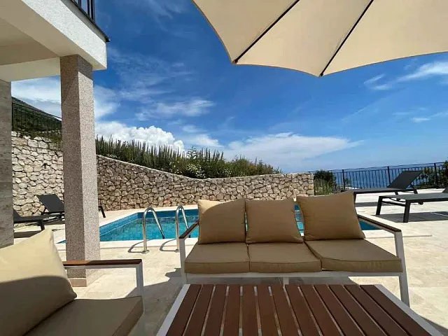 Neu gebaute Villa mit atemberaubendem Panoramablick auf die Riviera von Budva — photo 24
