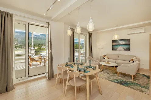 Apartments in einem neuen Komplex in Igalo