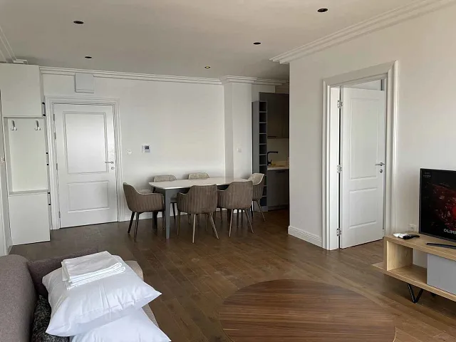 Apartment in Przno mit zwei Schlafzimmern und Panoramablick auf das Meer