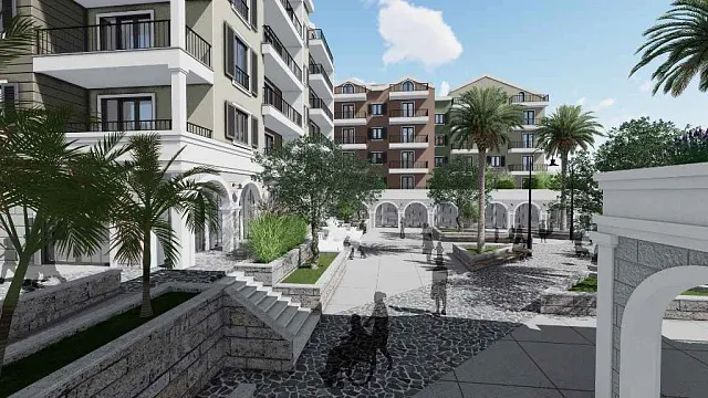 Wohnungen in neuem Komplex in Tivat — photo 19