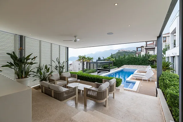 Exklusive Villa in Blizikuće, nahe Sveti Stefan — photo 35