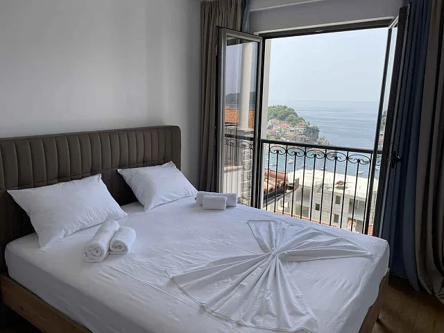 Apartment in Przno mit zwei Schlafzimmern und Panoramablick auf das Meer — photo 6