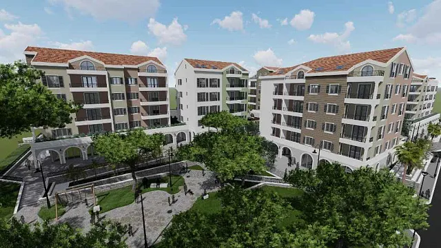 Wohnungen in neuem Komplex in Tivat — photo 11